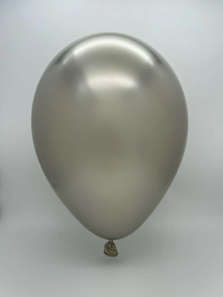 19" Gemar Latex Balloons Pack Of 25 Shiny Prosecco - Image 2