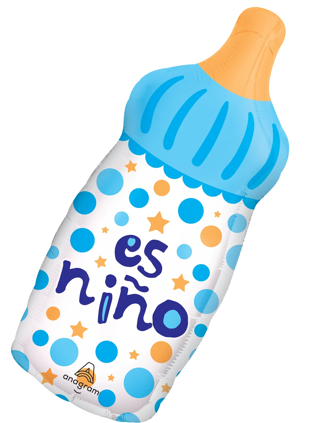 20" Jumbo Supershape Es Nino (Spanish) Foil Balloon