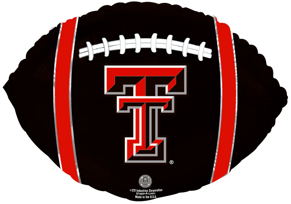 21" Texas Tech University Collegiate Football Balloon