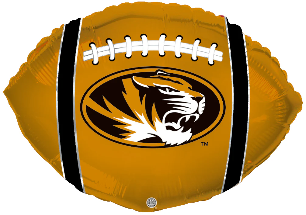 21" University of Missouri Tigers Collegiate Football Balloon