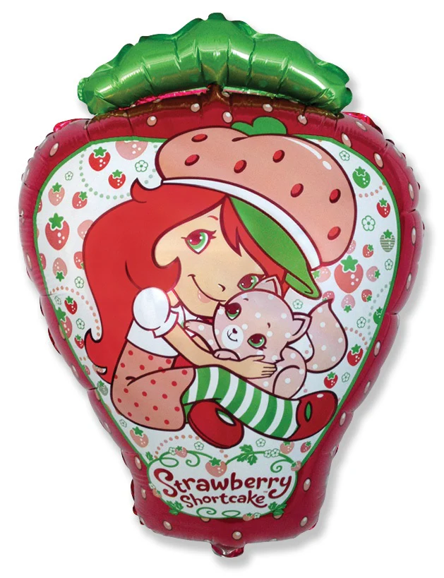 22" Love Strawberry Shortcake Foil Balloon
