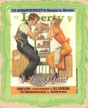 23" Liberty I Love You Balloon
