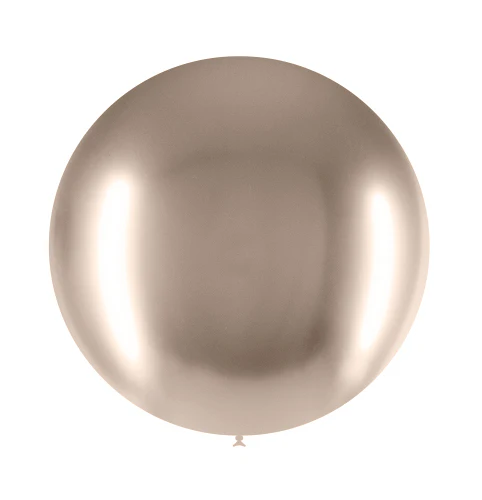 23'' Balloonia Latex Balloons Professional Line Brilliant Beige (5 Per Bag)