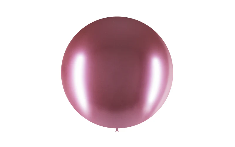 23'' Balloonia Latex Balloons Professional Line Brilliant Mauve (5 Per Bag) - Image 3
