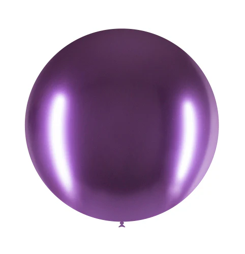 23'' Balloonia Latex Balloons Professional Line Brilliant Purple (5 Per Bag)