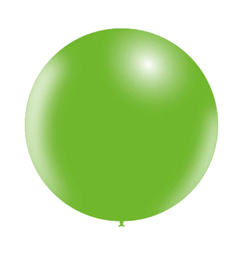 23'' Balloonia Latex Balloons Professional Line Standard Apple Green (5 Per Bag)