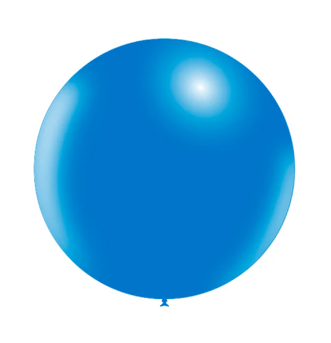 23'' Balloonia Latex Balloons Professional Line Standard Blue (5 Per Bag)