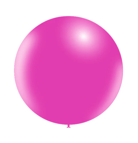 23'' Balloonia Latex Balloons Professional Line Standard Fuchsia (5 Per Bag)
