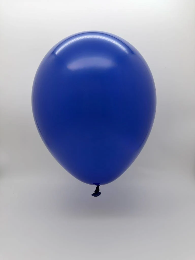 23'' Balloonia Latex Balloons Professional Line Standard Navy Blue (5 Per Bag) - Image 2