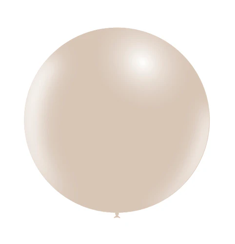 23'' Balloonia Latex Balloons Professional Line Standard Nude (5 Per Bag)