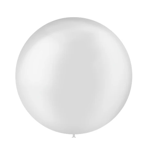 23'' Balloonia Latex Balloons Professional Line Standard Transparent (5 Per Bag)