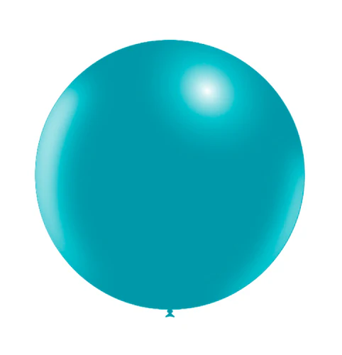 23'' Balloonia Latex Balloons Professional Line Standard Turquoise (5 Per Bag)