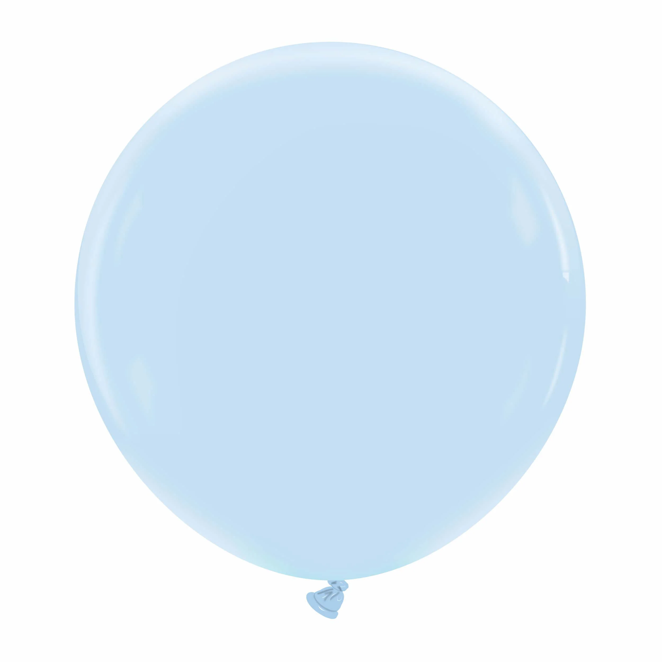 24" Cattex Premium Maya Blue Latex Balloons (1 Per Bag)