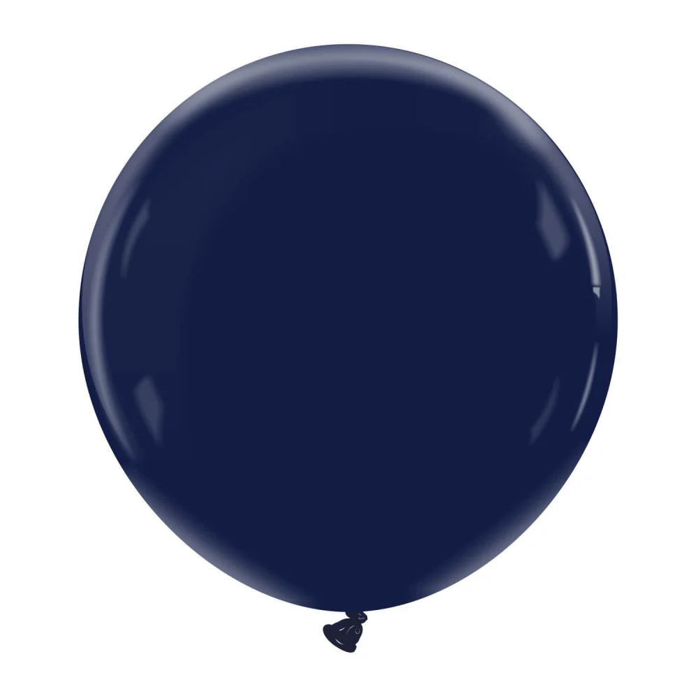 24" Cattex Premium Ocean Blue Latex Balloons (1 Per Bag)