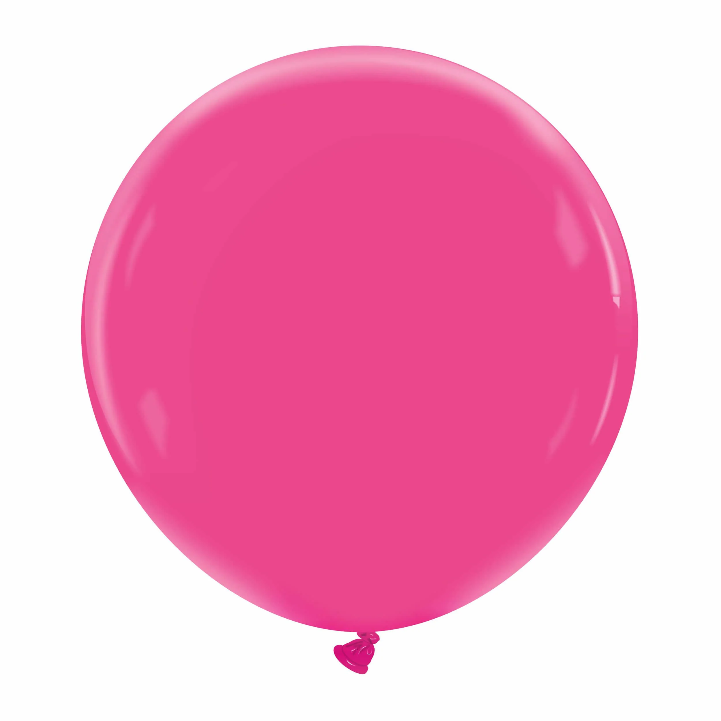 24" Cattex Premium Raspberry Pink Latex Balloons (1 Per Bag)