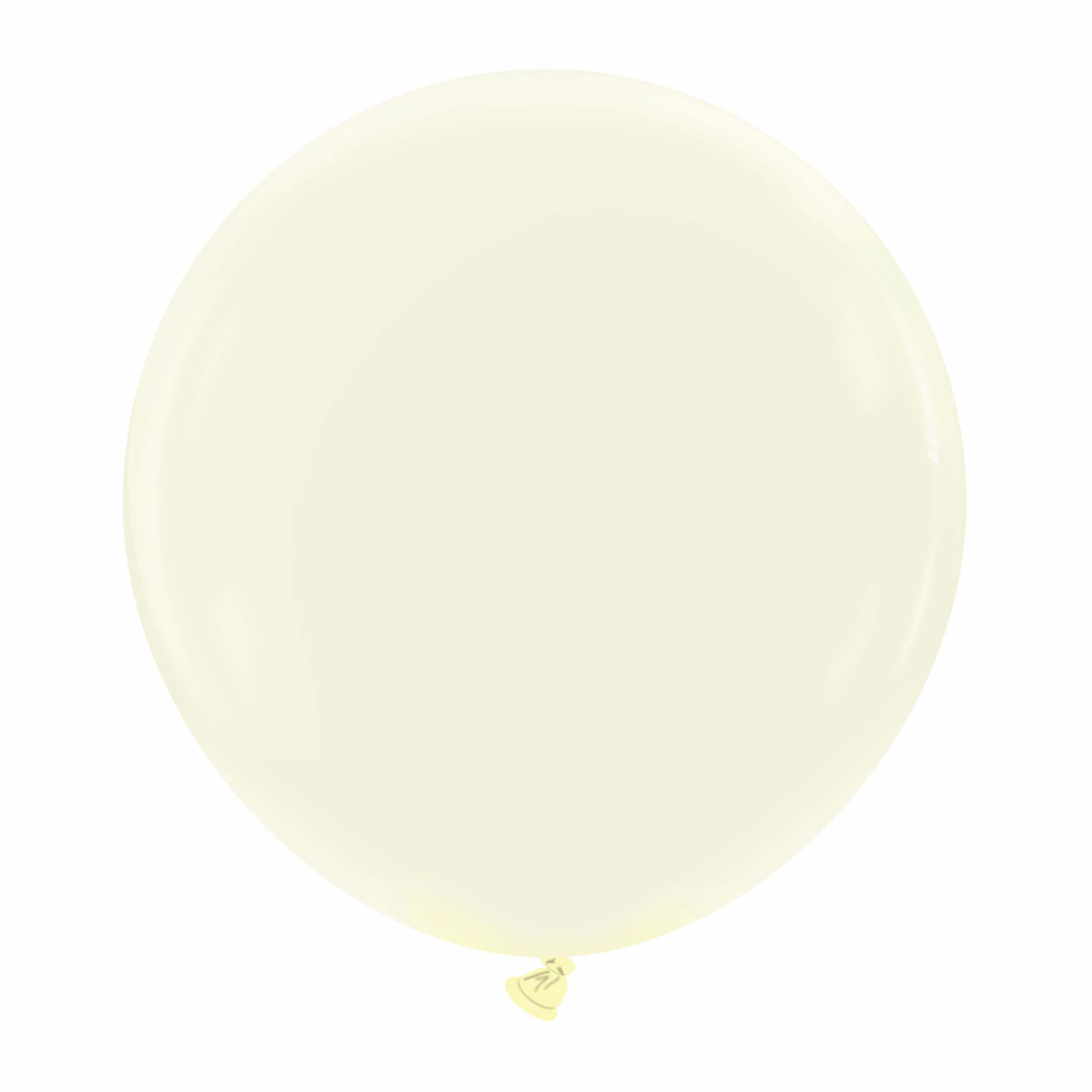 24" Cattex Premium Vanilla Latex Balloons (1 Per Bag)