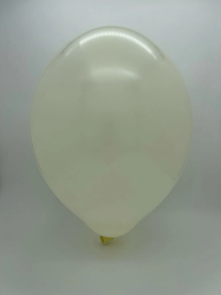 24" Cattex Premium Vanilla Latex Balloons (1 Per Bag) - Image 2