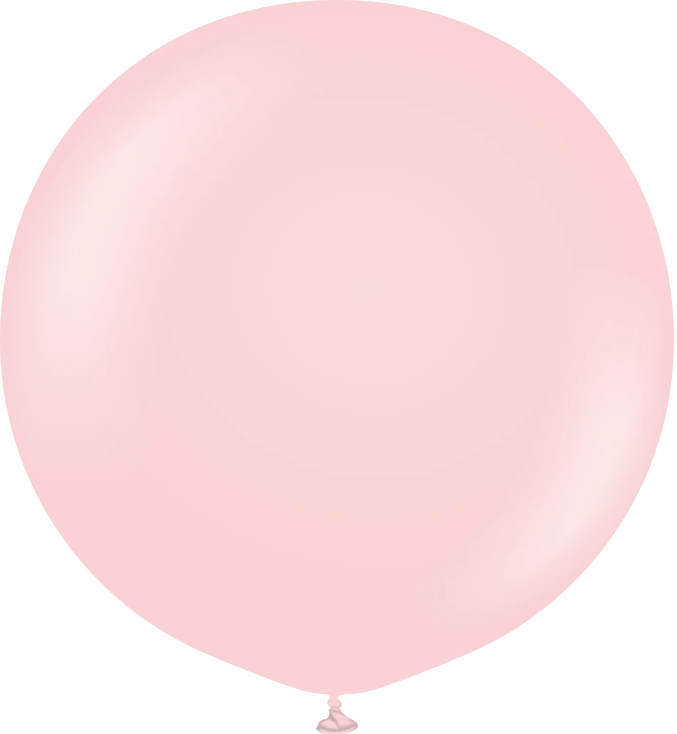 24" Kalisan Latex Balloons Pastel Matte Macaron Pink (5 Per Bag)
