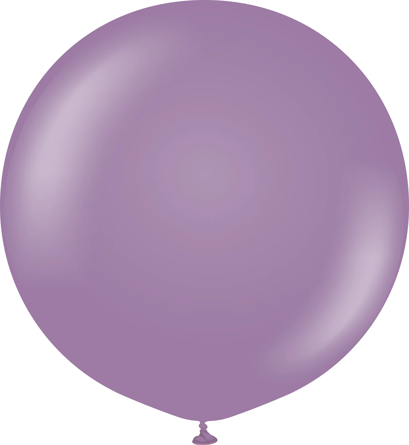 24" Kalisan Latex Balloons Retro Lavender (5 Per Bag)
