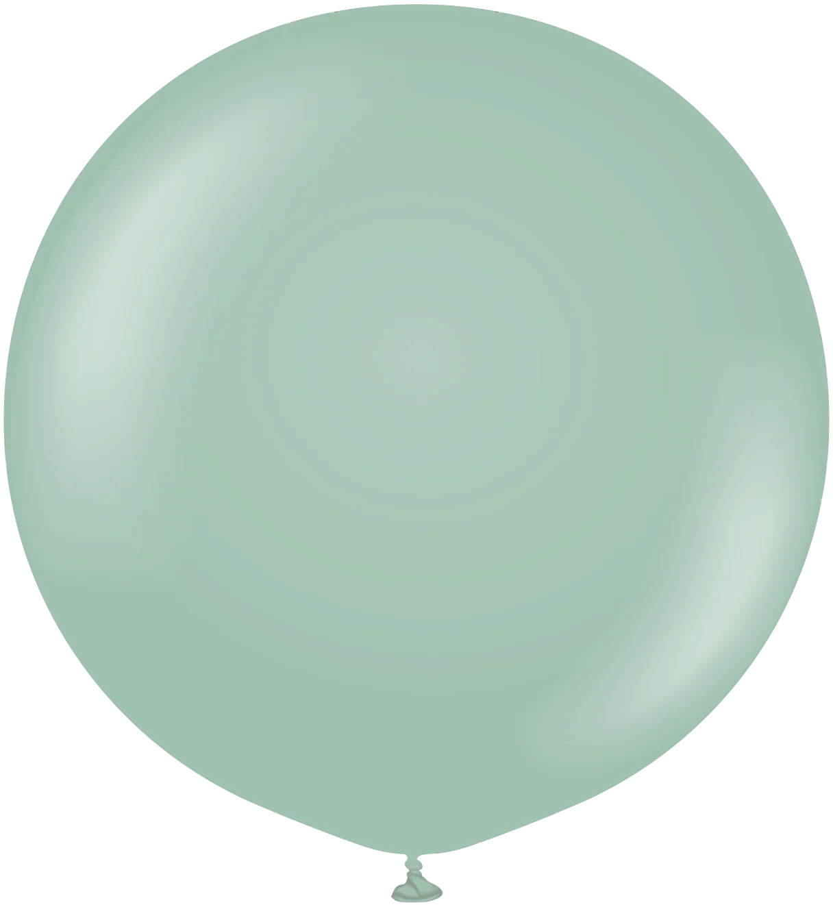 24" Kalisan Latex Balloons Retro Winter Green (5 Per Bag)