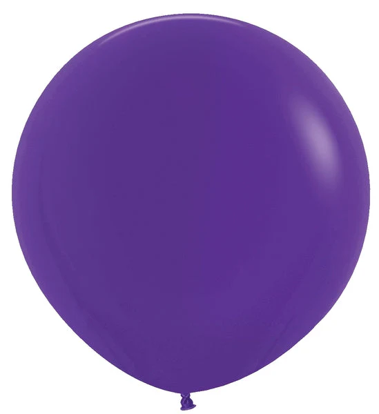 24" Latex Balloons (3 Per Bag) Fashion Violet Sempertex/Betallatex