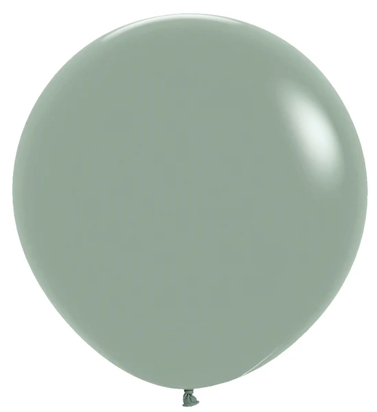 24" Sempertex/Betallatex Latex Balloons (10 Per Bag) Pastel Dusk Laurel Green