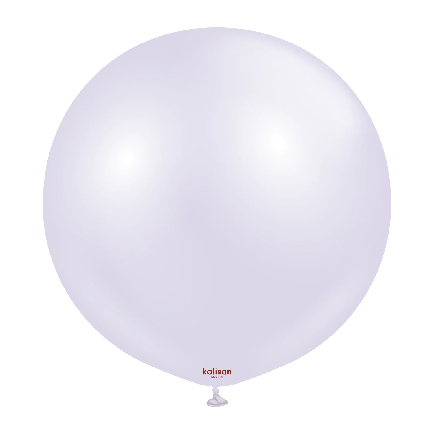 24" Kalisan Brand Latex Balloons Aura Lavender Fog (2 Per Bag)