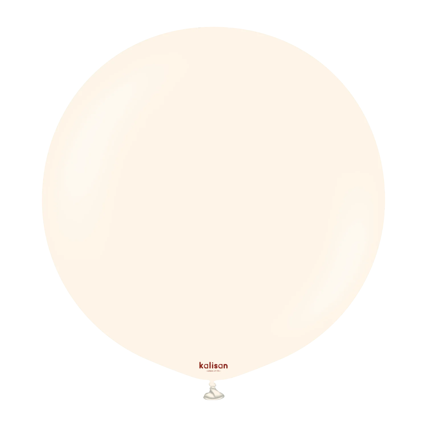 24" Kalisan Latex Balloons Standard Macaron Pale Salmon (5 Per Bag)