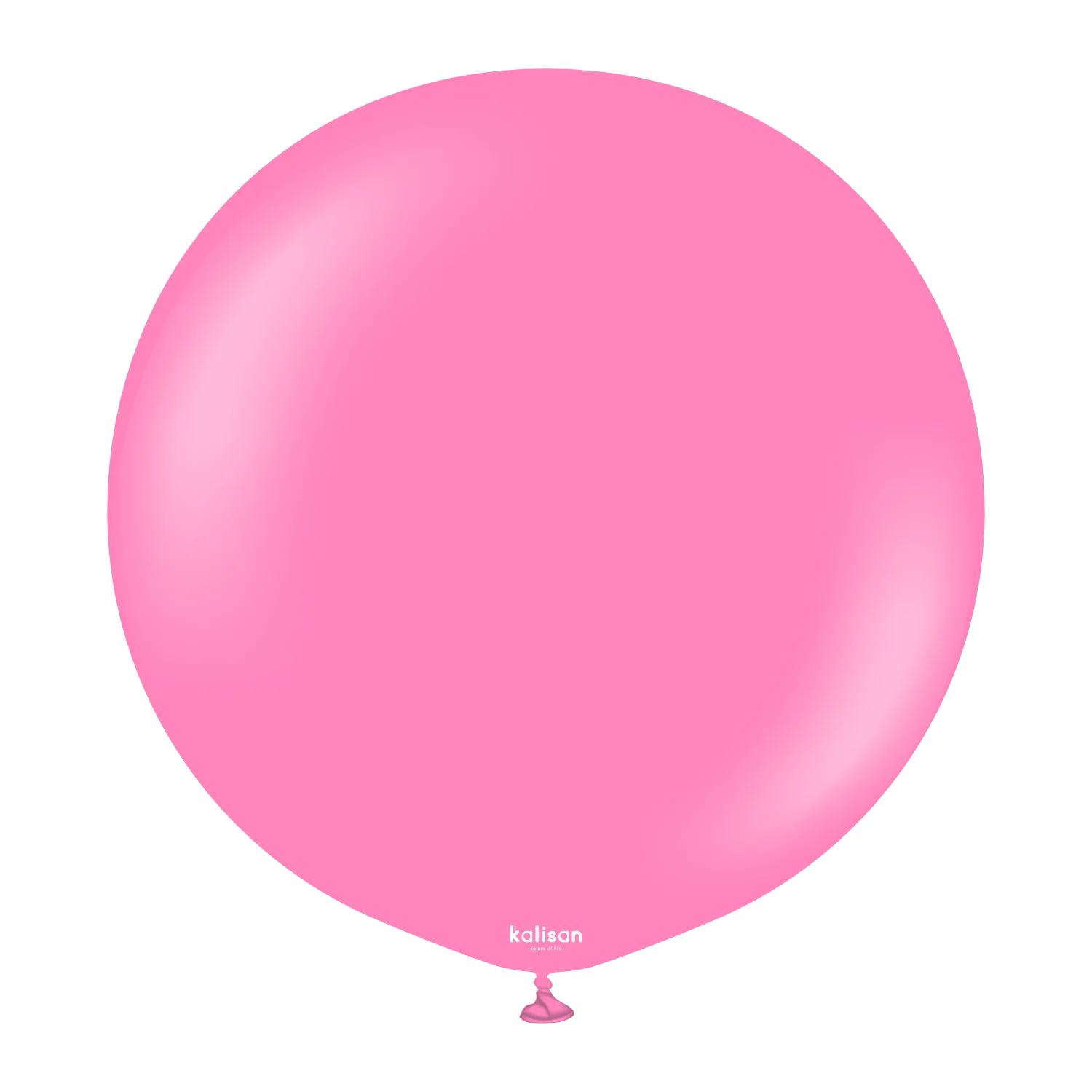 24" Kalisan Latex Balloons Standard Queen Pink (5 Per Bag)