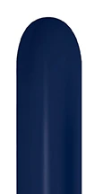 260 Nozzle Up Twisting/Modelling Latex Balloons (50 Per Bag) Fashion Navy Sempertex/Betallatex