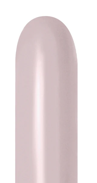 260B Sempertex/Betallatex Twisting/Modelling Latex Balloons (50 Per Bag) Pastel Dusk Rose