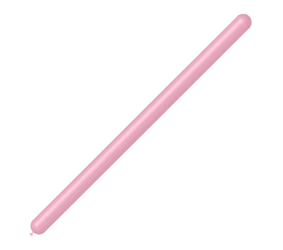 260BN Balloonia Brand Professional Line Twisting/Modelling Latex Balloons Standard Baby Pink (50 Per Bag)