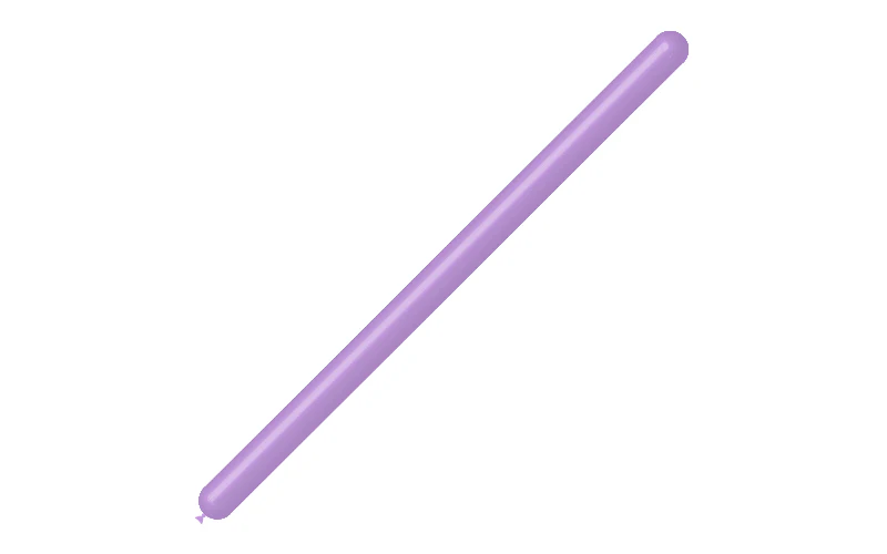 260BN Balloonia Brand Professional Line Twisting/Modelling Latex Balloons Standard Lavender (50 Per Bag) - Image 3