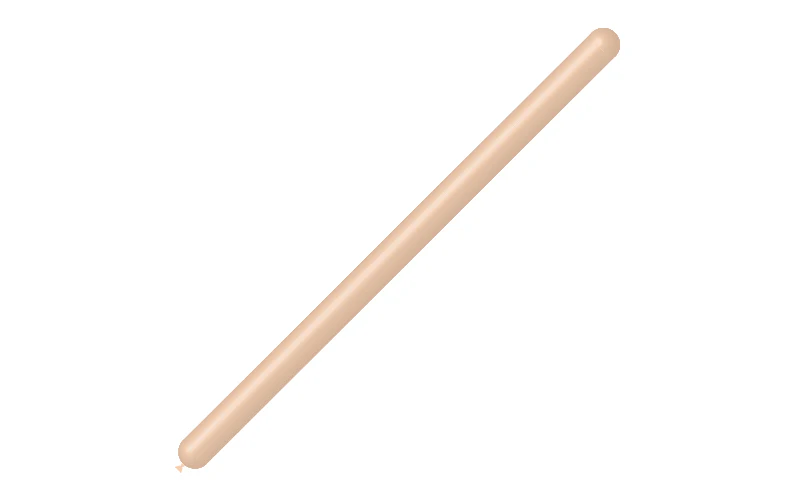 260BN Balloonia Brand Professional Line Twisting/Modelling Latex Balloons Standard Nude (50 Per Bag) - Image 3
