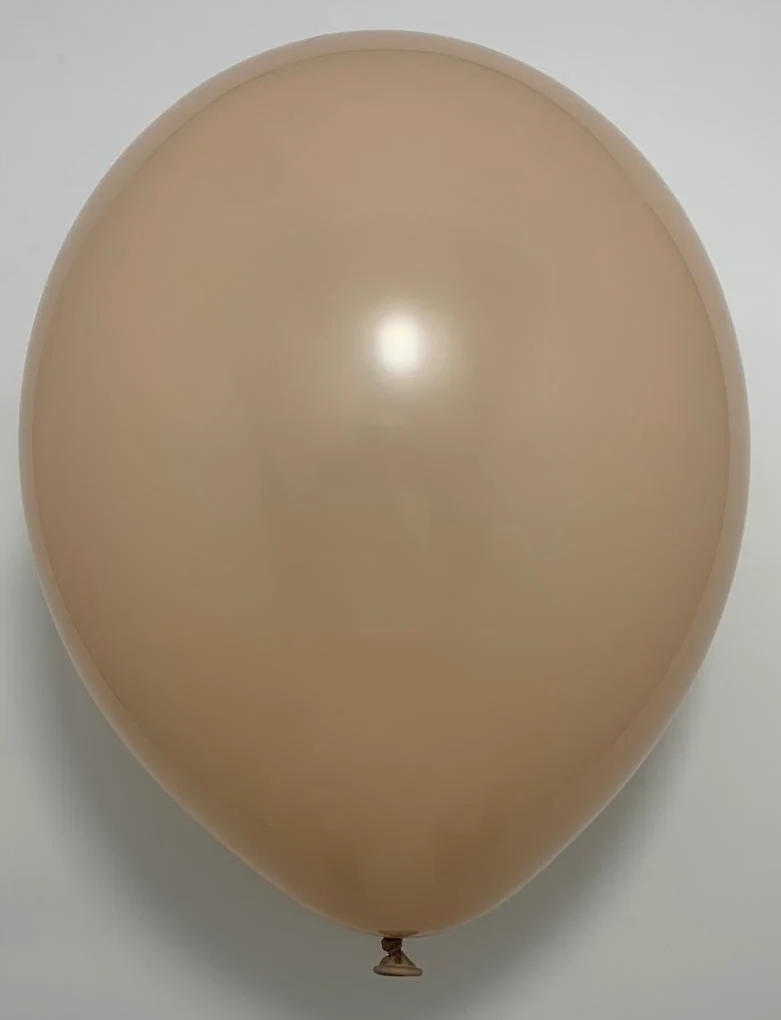 260D Deco Blended Brown Decomex Twisting Modelling Latex Balloons (100 Per Bag) - Image 2