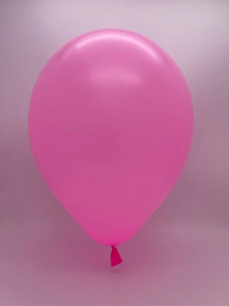 260D Standard Pink Decomex Twisting Modelling Latex Balloons (100 Per Bag) - Image 2
