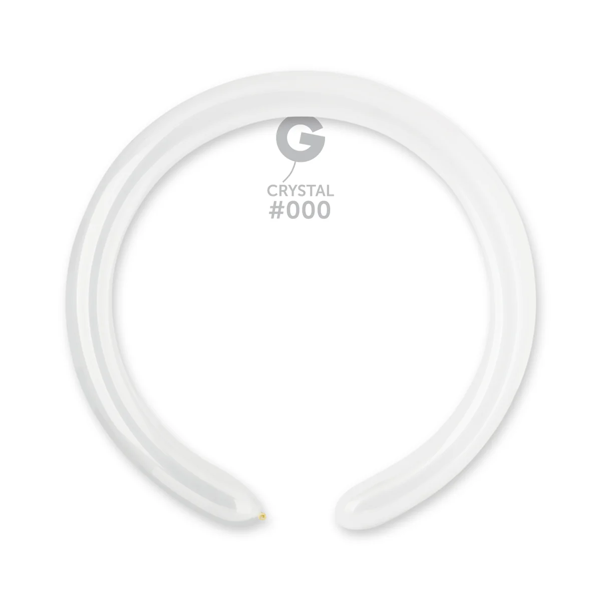 260G Gemar Latex Balloons (Bag of 50) Modelling/Twisting Crystal Clear