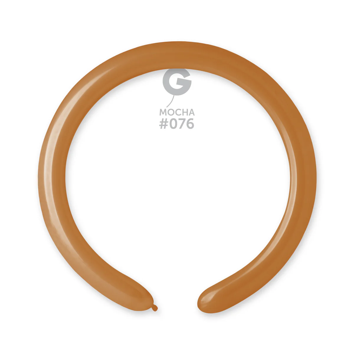 260G Gemar Latex Balloons (Bag of 50) Modelling/Twisting Mocha