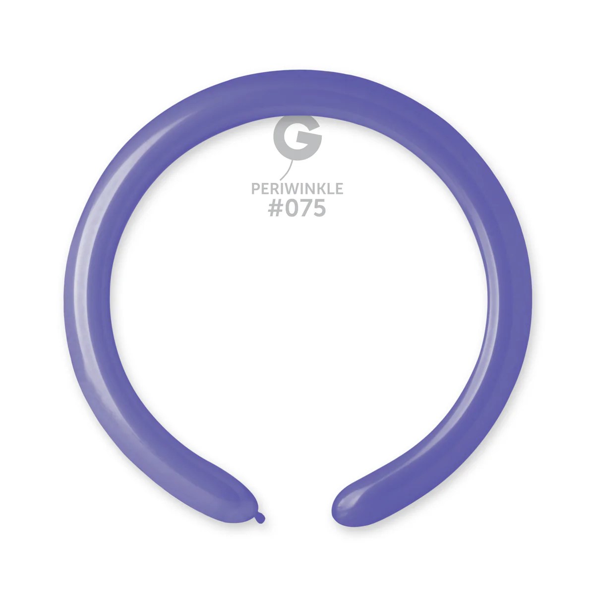 260G Gemar Latex Balloons (Bag of 50) Modelling/Twisting Periwinkle