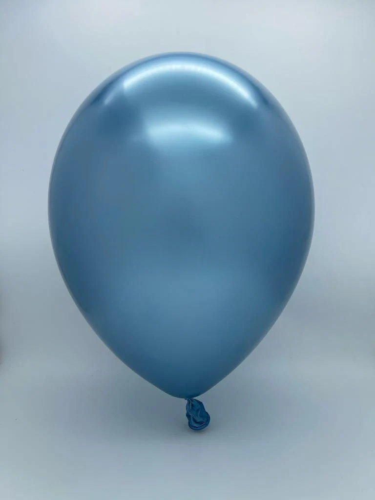 260G Gemar Latex Balloons (Bag of 50) Shiny Blue Twisting/Modelling - Image 2