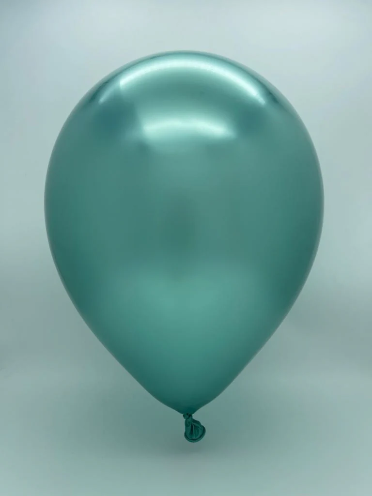 260K Kalisan Twisting Latex Balloons Mirror Green (50 Per Bag) - Image 2
