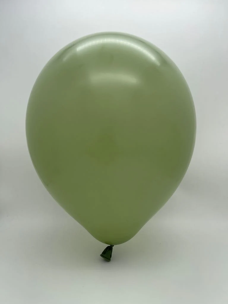 260K Kalisan Twisting Latex Balloons Retro Eucalyptus (50 Per Bag) - Image 2