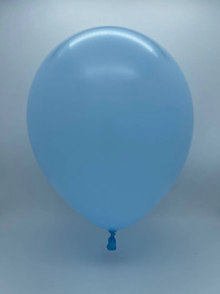 260K Nozzle Up Kalisan Twisting Latex Balloons Pastel Matte Macaron Blue (50 Per Bag) - Image 2