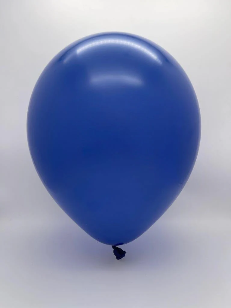 260K Nozzle Up Kalisan Twisting Latex Balloons Standard Dark Blue (50 Per Bag) - Image 2