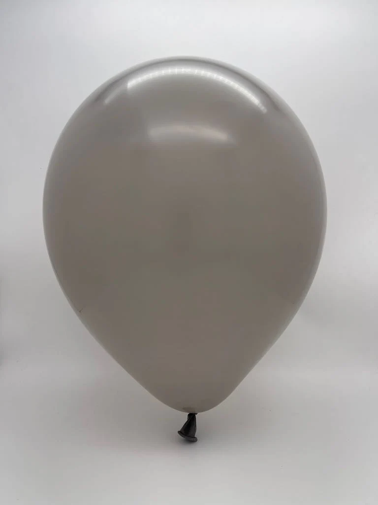 260K Nozzle Up Kalisan Twisting Latex Balloons Standard Grey (50 Per Bag) - Image 2