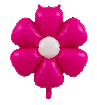 27" Airfill Macaron Color Pink Fuchsia Flower Balloon