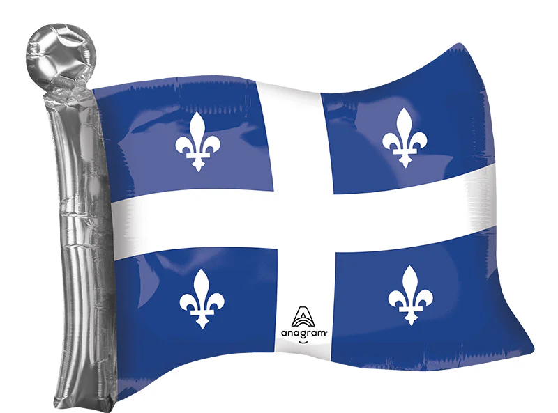 27" St. Jean Baptiste Day Flag SuperShape Foil Balloon