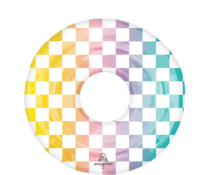 27" SuperShape Pastel Beach Club Foil Balloon