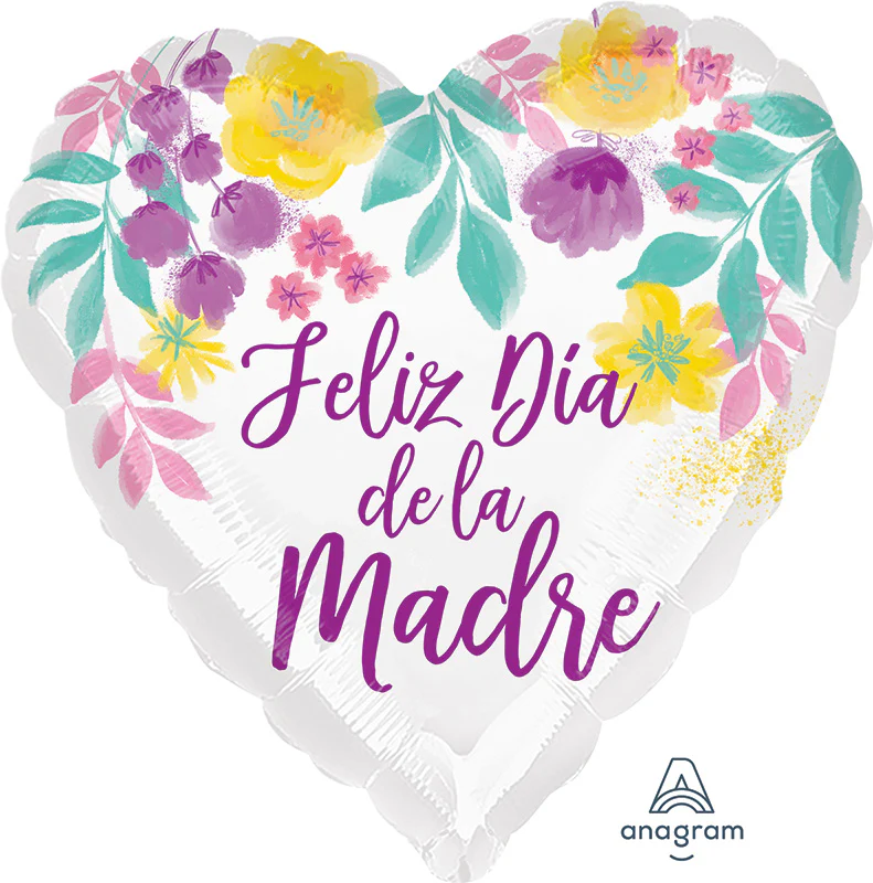 28" Mother's Day Felix Dia De La Madre Spanish Jumbo Foil Balloon