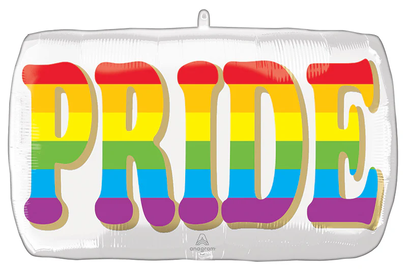 28" SuperShape PRIDE Foil Balloon